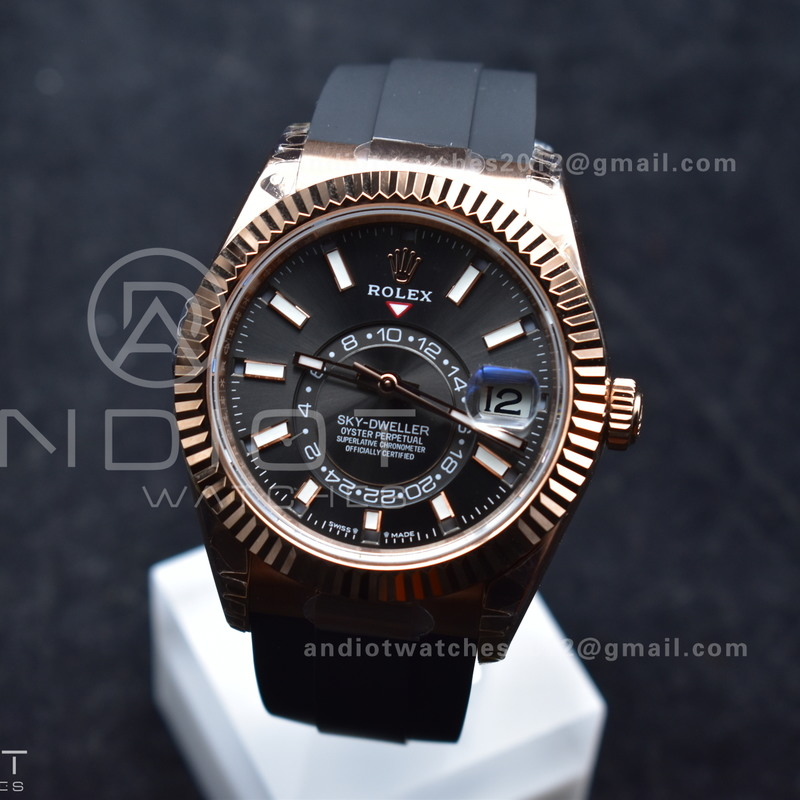 Skydweller RG Noob Best Edition Gray Dial on Oysterflex Strap A23J